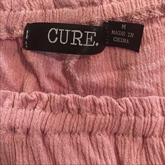 On or off shoulder top embroidered fluted sleeve - Picture 6 of 6